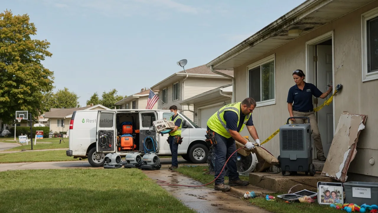 Water Damage Restoration in Enon, OH near me